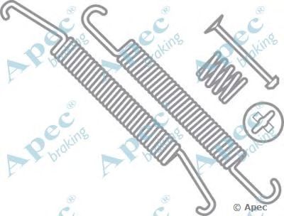 APEC BRAKING kit604 -  Комплектующие, тормозная колодка